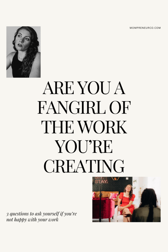 Are you a fangirl of your own work